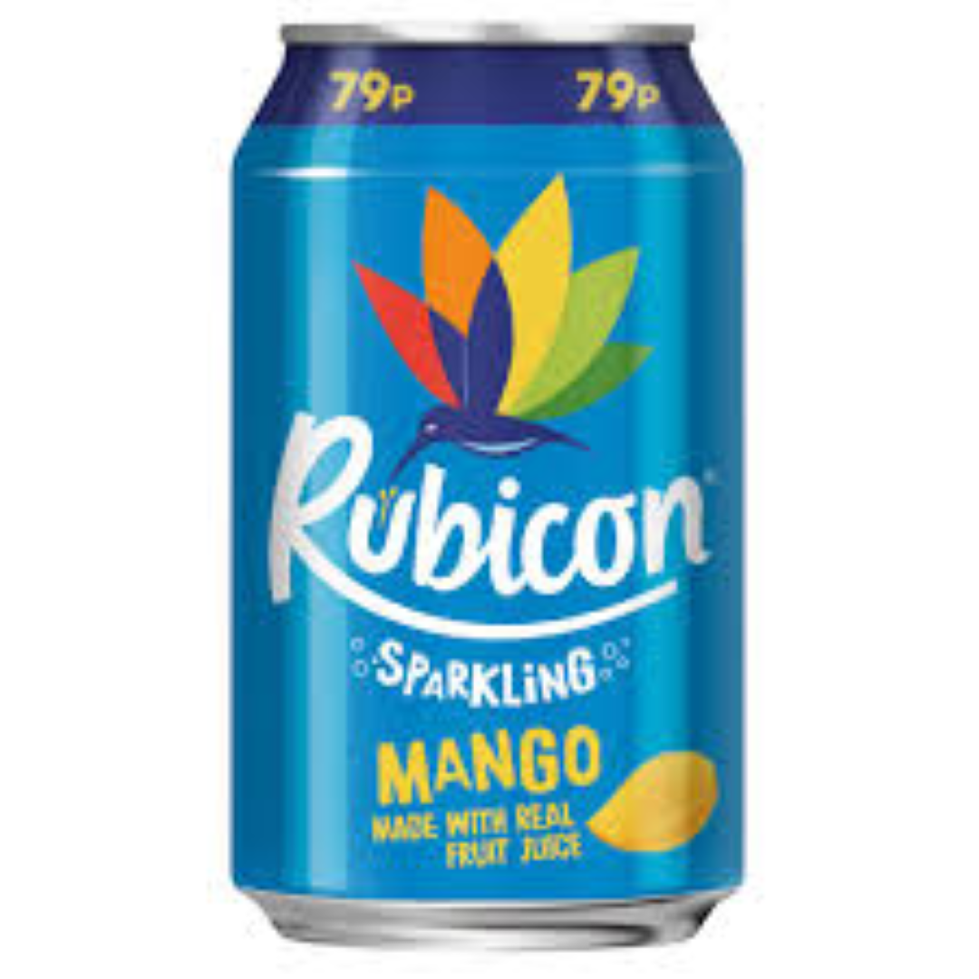 RUBICON SPARKLING MANGO JUICE 330ML